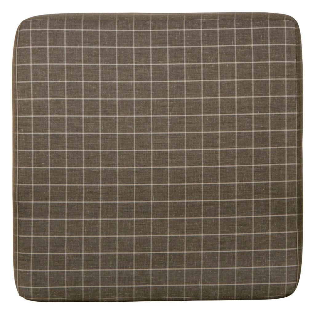 Lewiston - Cocktail Ottoman - Charcoal