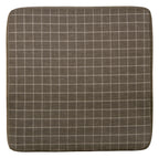 Lewiston - Cocktail Ottoman - Charcoal